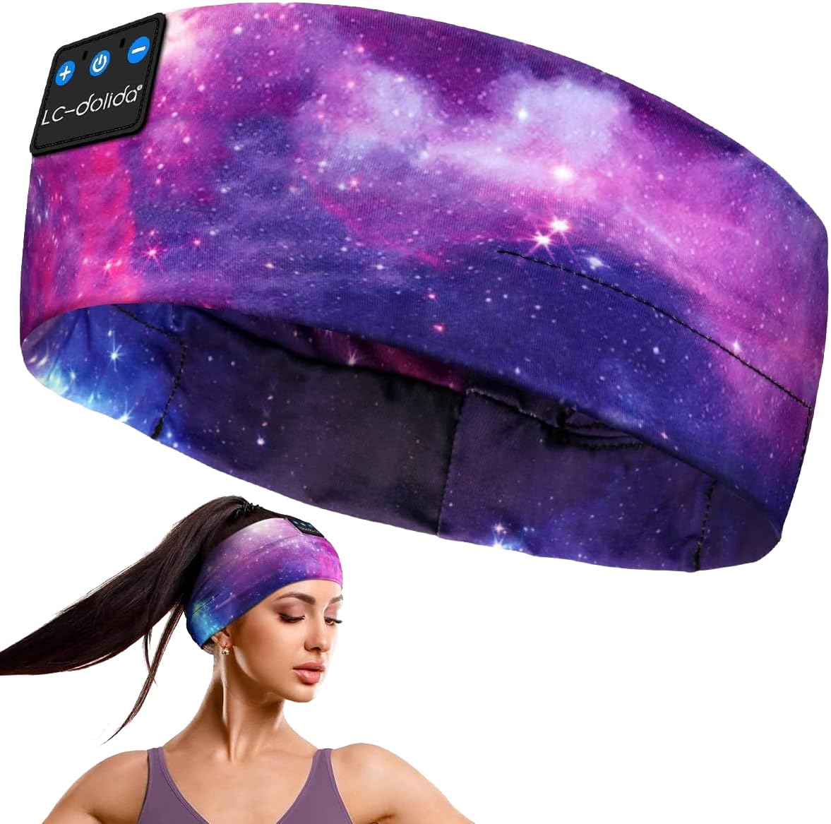 Sleep Headphones Bluetooth Headband Sleeping Wireless Headband Headphones with Thin HD Stereo Speakers