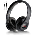 Wireless FM Radio Headphones with Bluetooth  Built-in Microphone  LED Display  Rechargeable & Portable Headphones  Soft Ear Muffs  FM Headset Radio Receiver for Meeting  Works  Hiking  Jogging