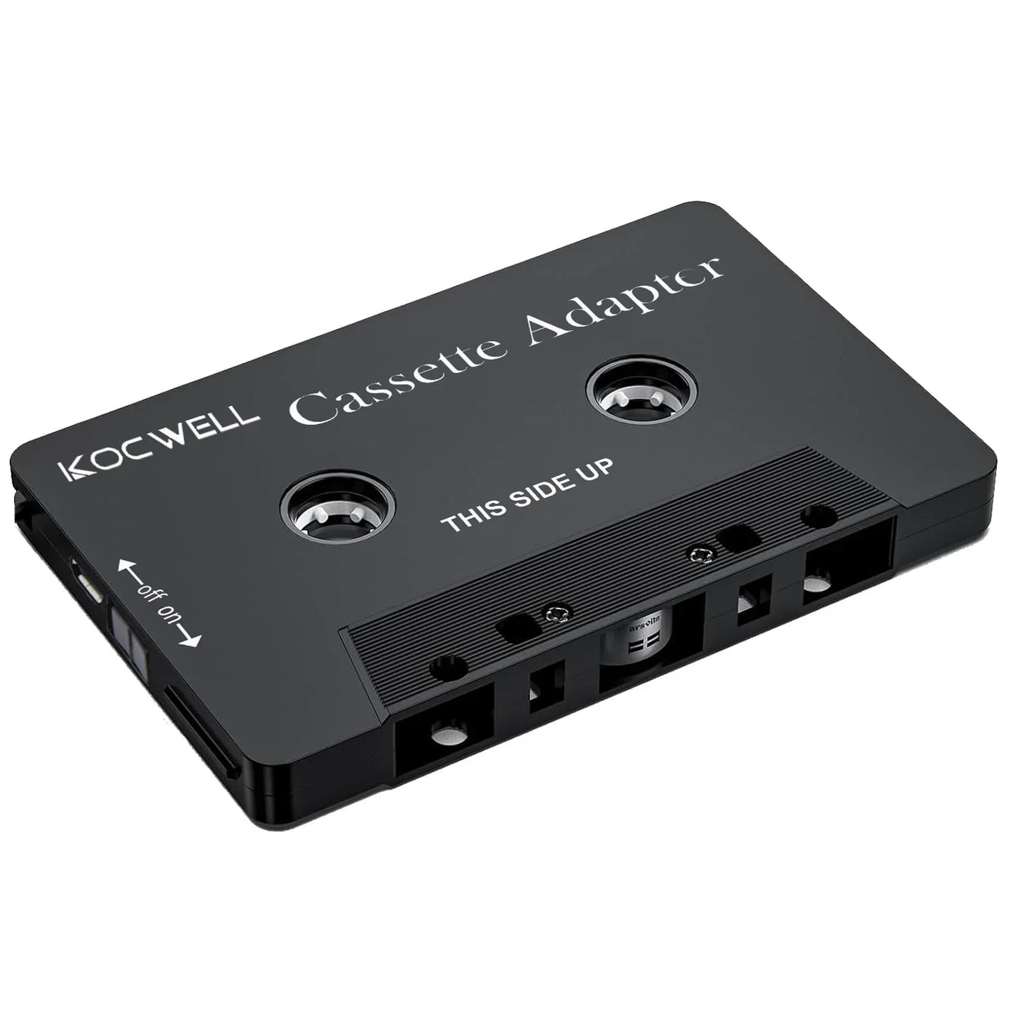 Wiher Car Audio Bluetooth Wireless Cassette Receiver  Tape Player Bluetooth 5.0 Cassette Aux Adapter Black
